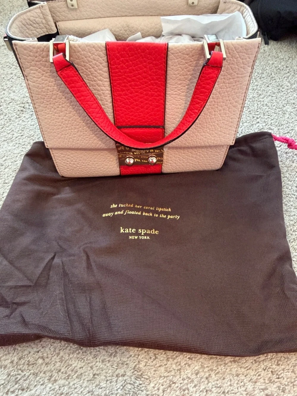 NBW Kate Spade Colorblock Tote